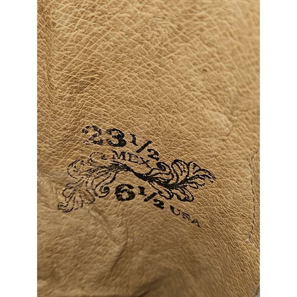 Tombstone Arena Queen Womens Rodeo Cowboy Boots Brown Leather US Size 6.5 - Picture 11 of 11